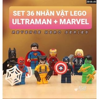 SET 36 NHÂN VẬT SIÊU NHÂN