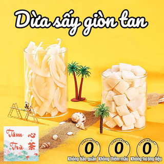 🌴 dừa sấy giòn hải nam 🥥 giàu chất xơ 150 gam