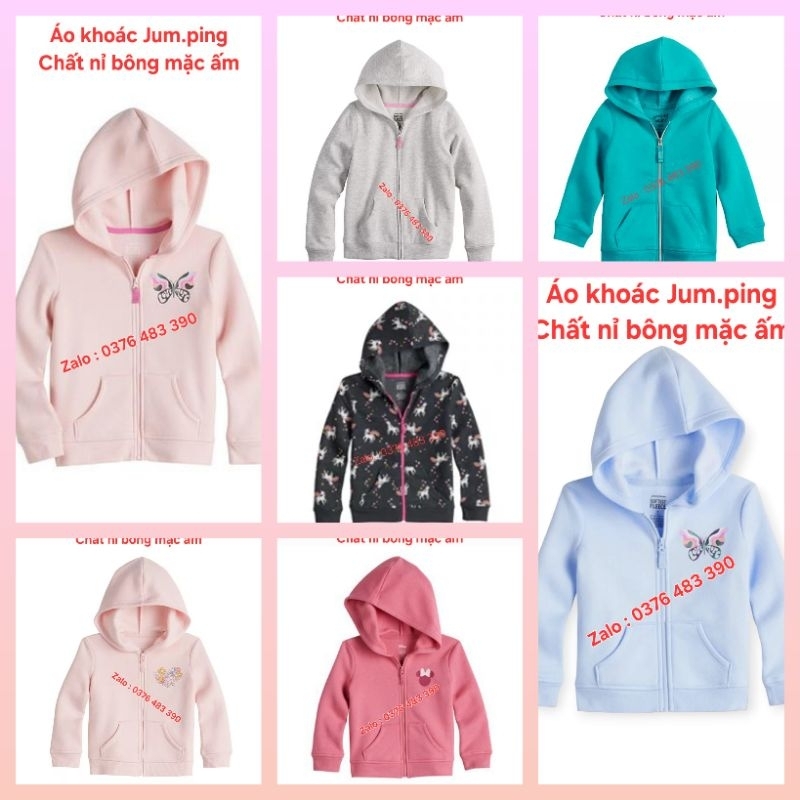 Size 4y _ Áo khoác bé gái xuất dư nhiều mẫu
