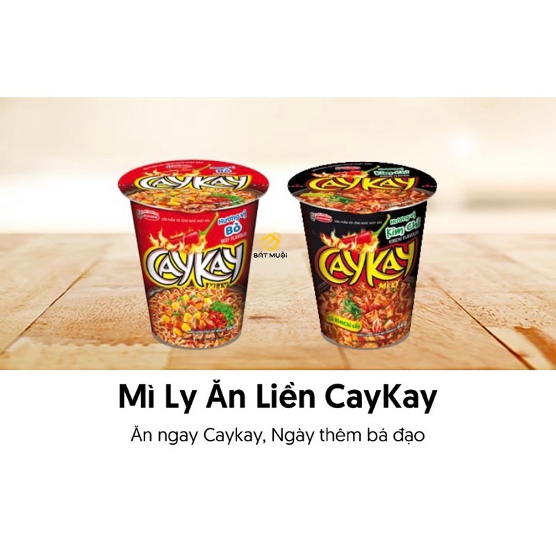Mì Caykay ly 66g