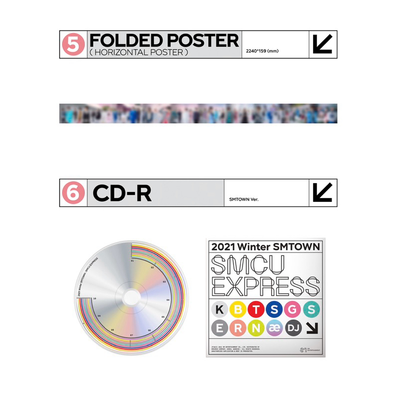 HÌNH ẢNH ALBUM SMCU EXPRESS SMTOWN WINTER 2021