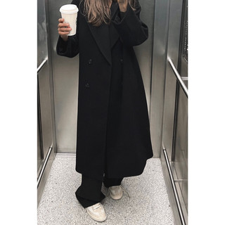 Áo khoác dạ ép oversized dáng dài Za.ra (kèm ảnh thật)