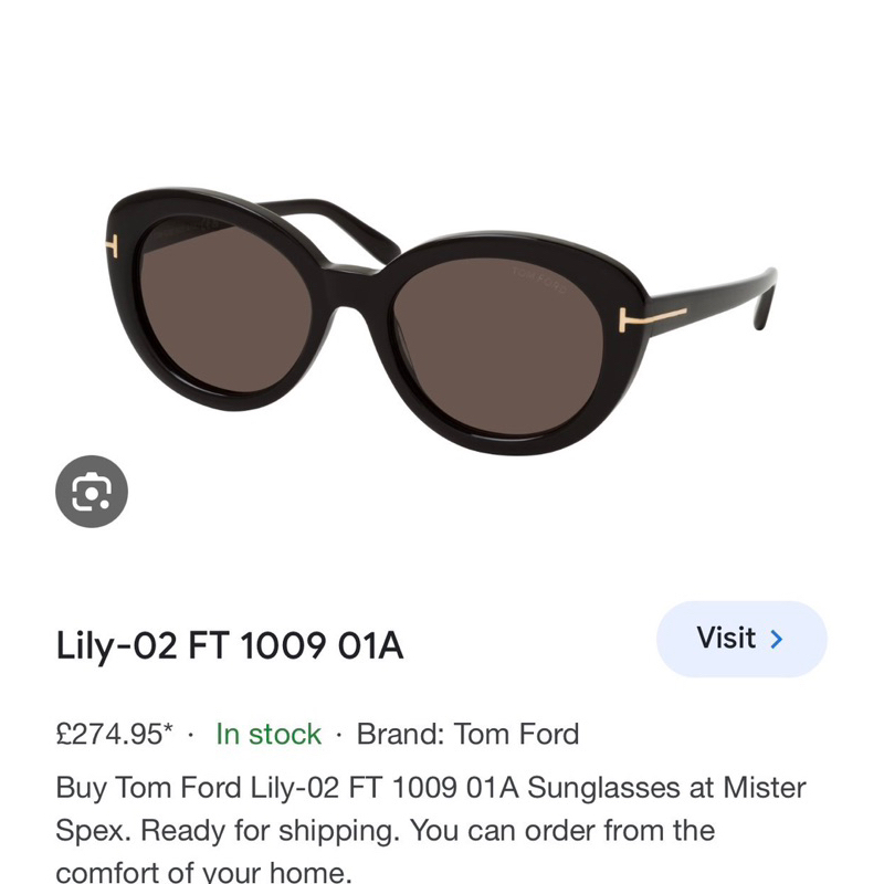 Mắt kính nữ tom ford 2 màu xuất xịn