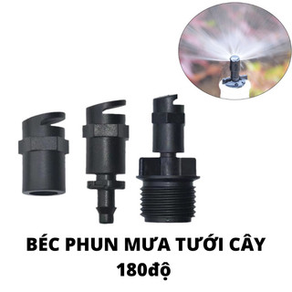 Béc Tưới Phun Mưa 180 Độ, béc tưới gốc cây, tưới hàng rào, tưới cây góc bị hẹp