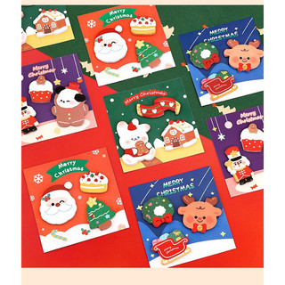 Giấy note 60 tờ ghi chú giáng sinh noel