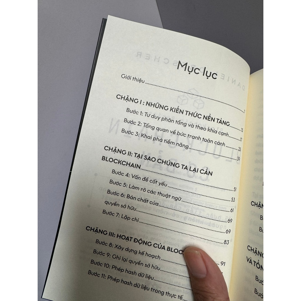 Sách - Blockchain cơ bản - Daniel Drescher - Hồ Đắc Phương dịch - Nhã Nam - NXB Dân Trí.