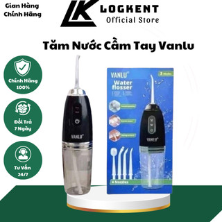 Máy Tăm Nước Cầm Tay Vanlu - Tăm Nước Vệ Sinh Răng Miệng Tiện Lợi 2023(LOGKENT)