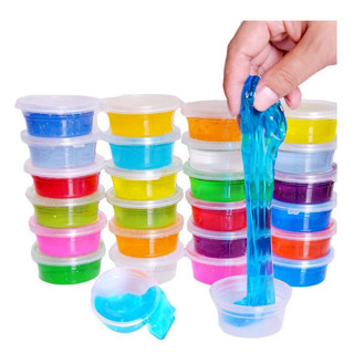 Bộ slime , bộ slam 12 màu mềm dẻo cho bé