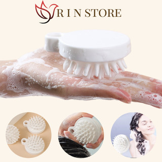 Lược Massage Đầu Lược Gội Đầu Silicon Mát Xa Da Đầu Kích Thích Huyệt Ngăn Ngừa Giảm Rụng Kích Thích Mọc Tóc RIN