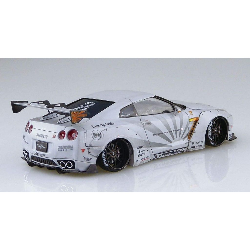 HT24Workshop - Decal nước LB★Works GT-R R35 Type-1 Body Kit 1 1:64