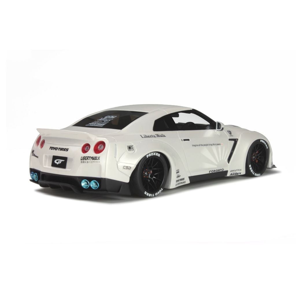 HT24Workshop - Decal nước GT-R R35 LB-PERFORMANCE LIBERTY WALK GT-SPIRIT 1:64
