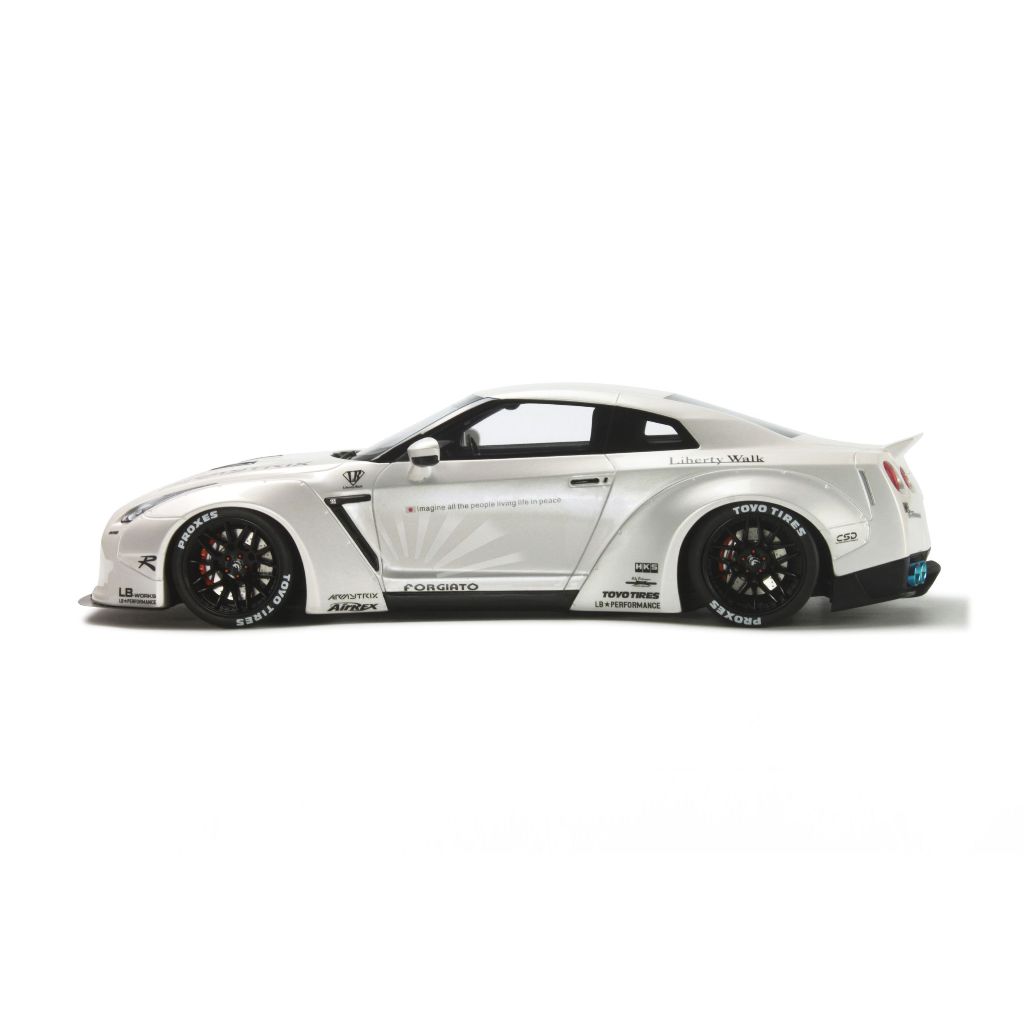 HT24Workshop - Decal nước GT-R R35 LB-PERFORMANCE LIBERTY WALK GT-SPIRIT 1:64