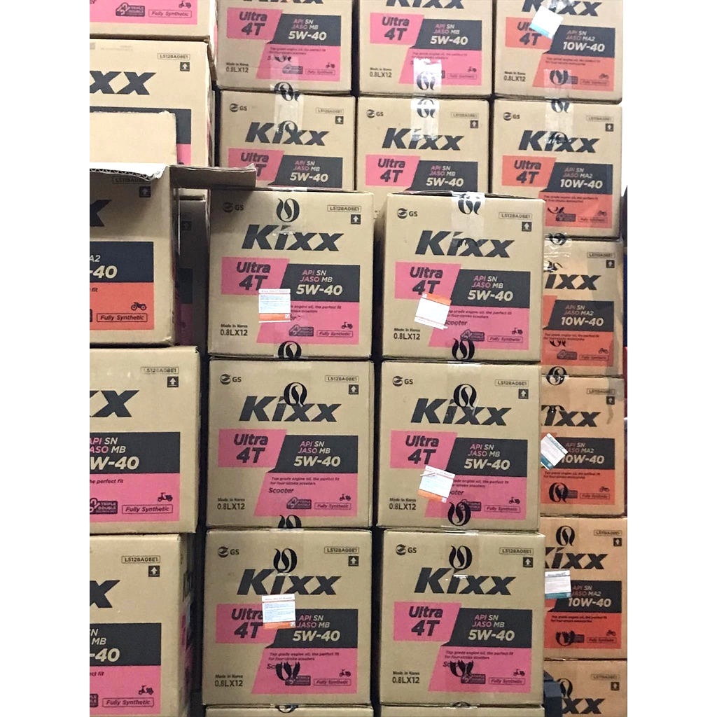 Dầu nhớt xe tay ga tổn hợp Kixx Ultra 4T 5W40 800ml