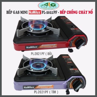 Bếp ga mini Namilux PL2021PF - Bếp ga Chống cháy nổ PL-2021PF - Giao màu ngãu nhiên - BH 6 tháng - Alo Bếp Xinh