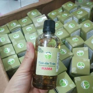 Combo 3 chai dầu tràm hoa nén Mama (2 chai 100ml và 1 chai 50ml)