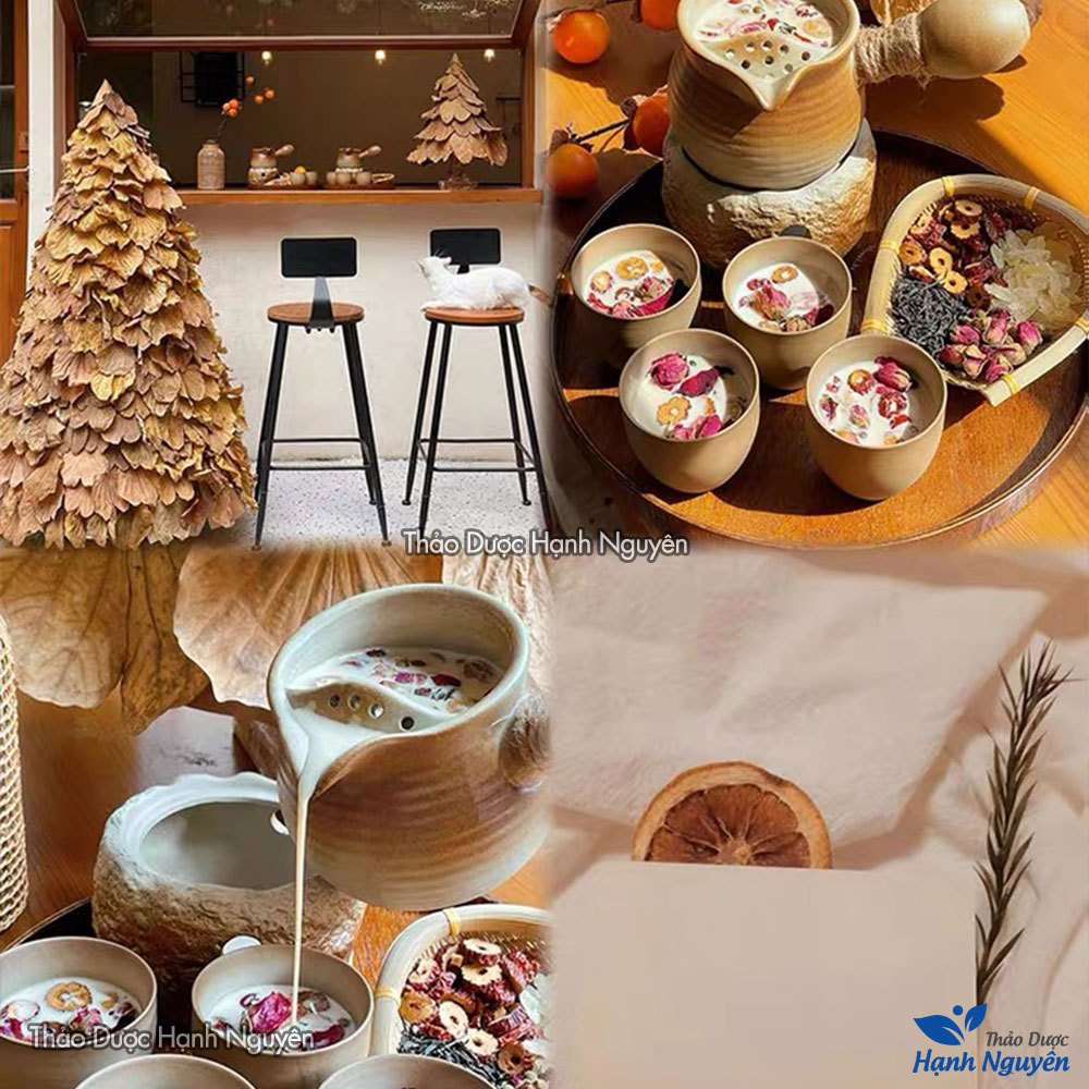 Trà sữa nướng Vân Nam, các set trà mix thơm ngon, nguyên liệu thượng hạng - Thảo Dược Hạnh Nguyên