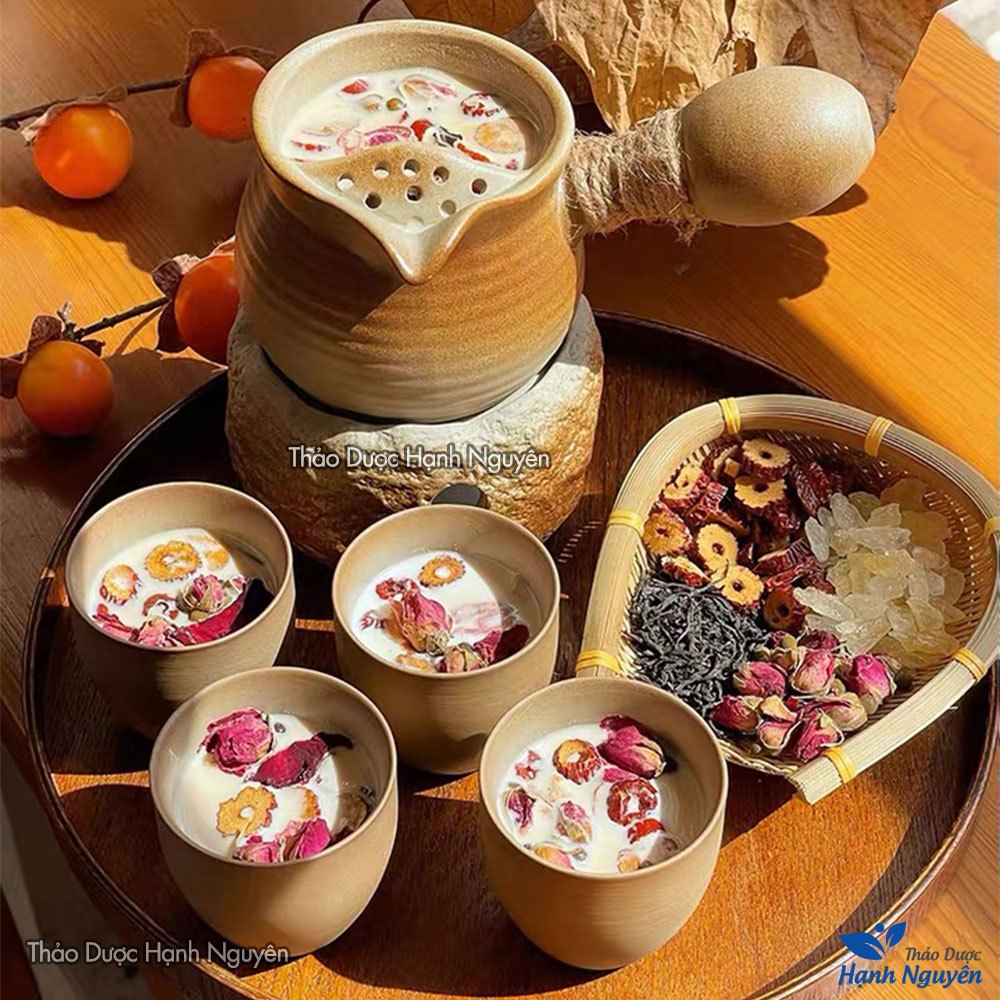Trà sữa nướng Vân Nam, các set trà mix thơm ngon, nguyên liệu thượng hạng - Thảo Dược Hạnh Nguyên