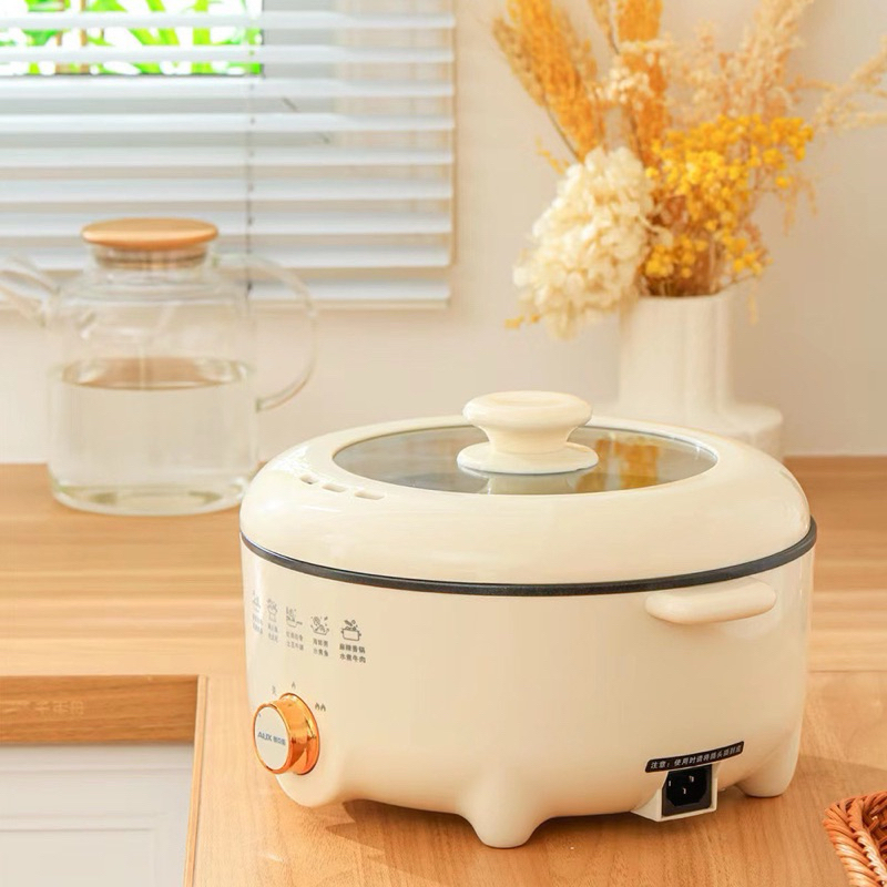 Nồi lẩu điện AUX 5L đa năng, hàng chính hãng