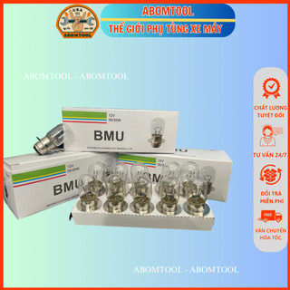 Bóng pha Dream 12v-35w và bóng hậu vàng dành cho xe máy Dream siêu sáng ABOMTOOL