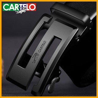 Thắt lưng nam da bò cartelo sang trọng, lịch lãm