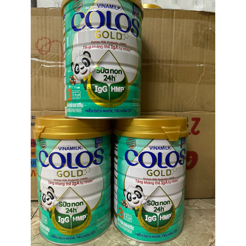 Sữa non colos vinamilk số 3 cho trẻ từ 2-6 tuổi date 4/2024