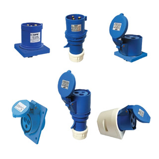 Phích cắm và ổ cắm công nghiệp 16a / 32a 2p+e ip44 cao cấp mpe