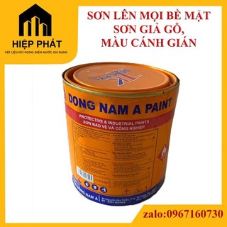 Sơn sắt kẽm màu giả gỗ, sơn lên mọi bề mặt, sơn bóng cánh gián