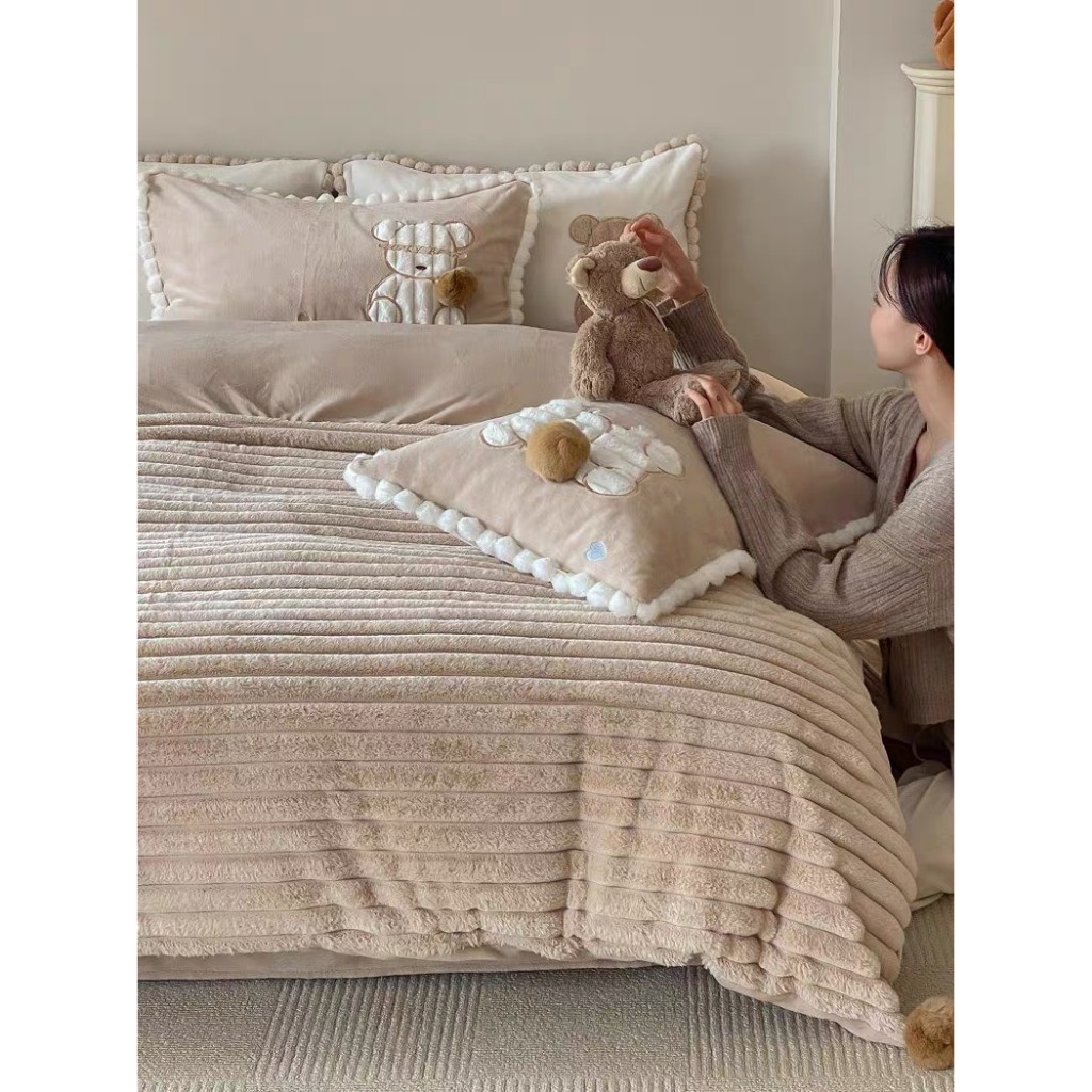 Thú nhồi bông hình chú gấu dễ thương chất lông mềm mịn hàng cao cấp Xiaomimi M238