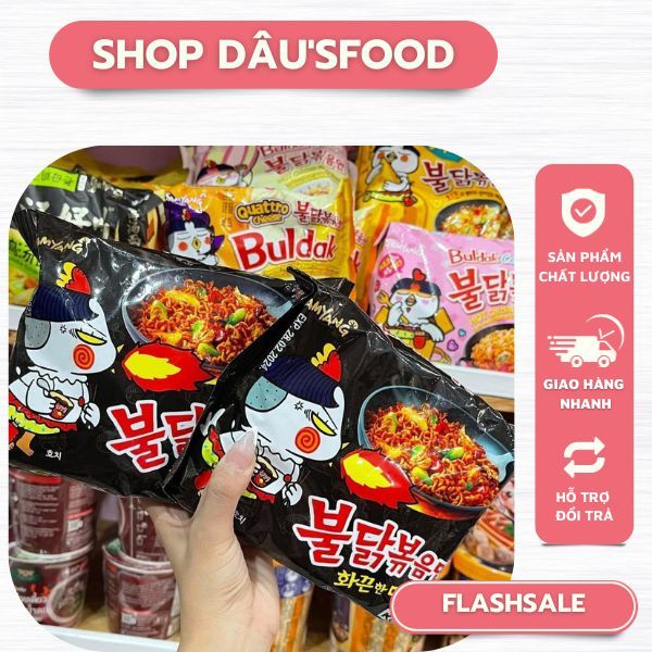 Mì cay Samyang Hàn Quốc đủ vị