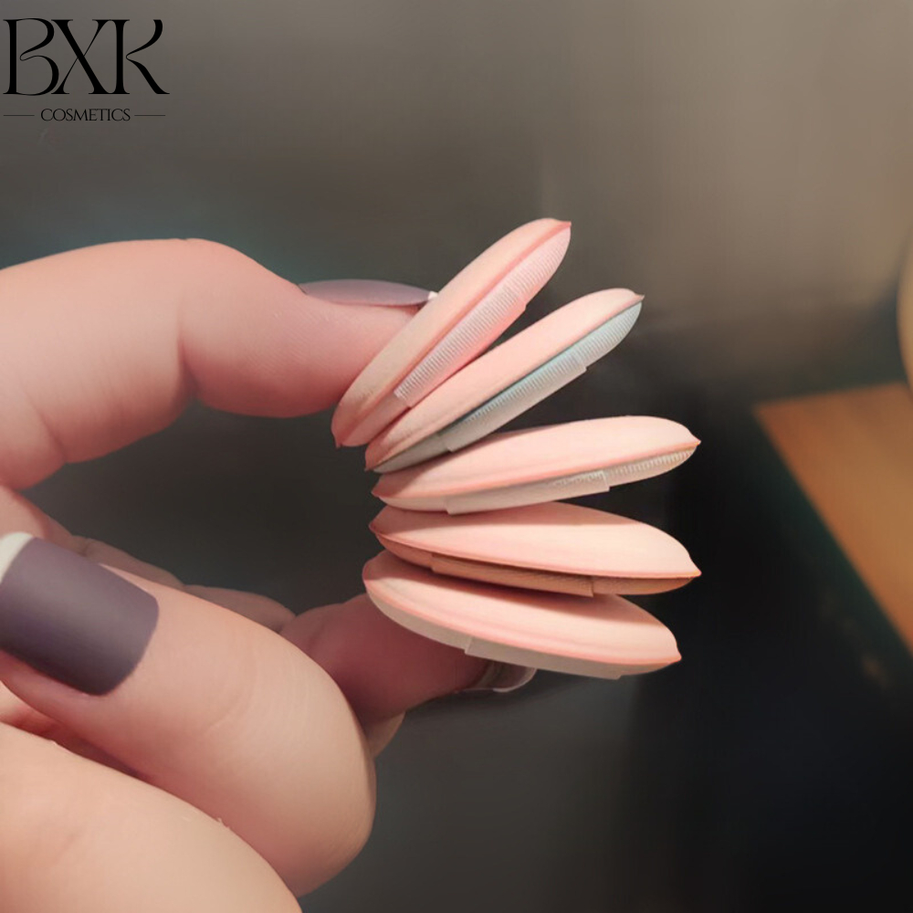 Set 5 mút tán kem mini tán kem nền che khuyết điểm mềm mại tiện lợi dễ sử dụng