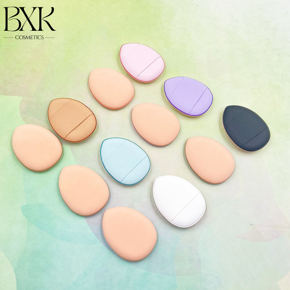 Set 5 mút tán kem mini tán kem nền che khuyết điểm mềm mại tiện lợi dễ sử dụng