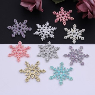 Charm xốp hình hoa tuyết dùng làm tag hoa cài áo, phụ kiện may mặc và phụ kiện tóc H71