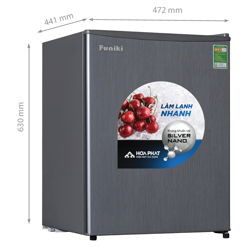 FR 71CD - Tủ lạnh Funiki FR-71CD Mini 74L - BẢO HÀNH CHÍNH HÃNG TẬN NHÀ