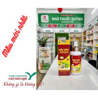 Dầu dừa lão nhà quê làm đẹp, giảm nứt nẻ, mẩn ngứa, 150ml
