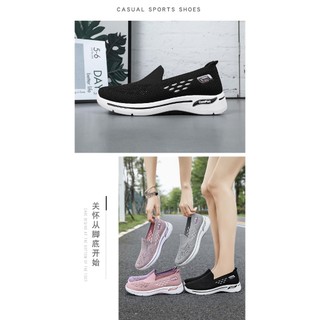Giày lười, giày slip on, thể thao nữ thoáng khí, thời trang mã S-9