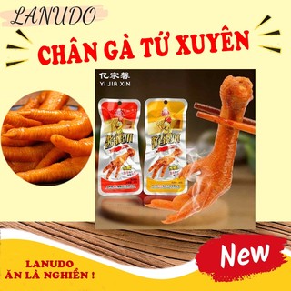  Combo 10 Gói Chân gà cay Tứ Xuyên trung quốc ăn vặt gói 32 gam siêu ngon 