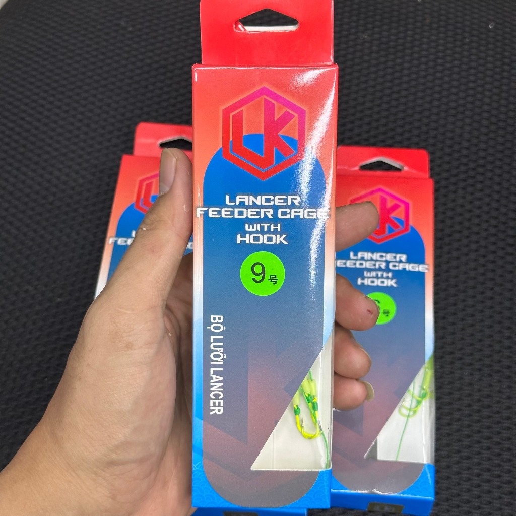 BỘ LƯỠI CÂU LANCER LK- HỘP 2 BỘ LƯỠI CÂU CHUYÊN CÂU NGÂM