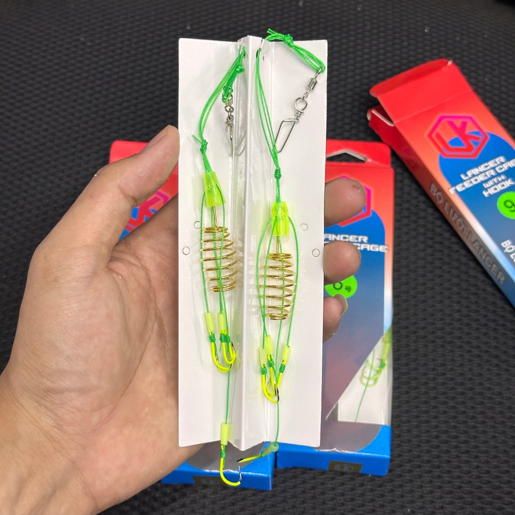 BỘ LƯỠI CÂU LANCER LK- HỘP 2 BỘ LƯỠI CÂU CHUYÊN CÂU NGÂM