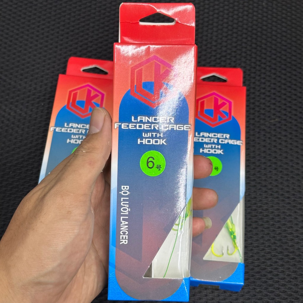 BỘ LƯỠI CÂU LANCER LK- HỘP 2 BỘ LƯỠI CÂU CHUYÊN CÂU NGÂM