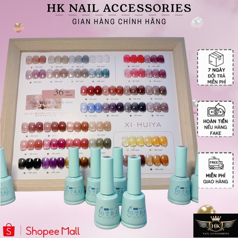 Sơn thạch lẻ, sơn gel bán lẻ HK NAIL ACCESSORIES chính hãng