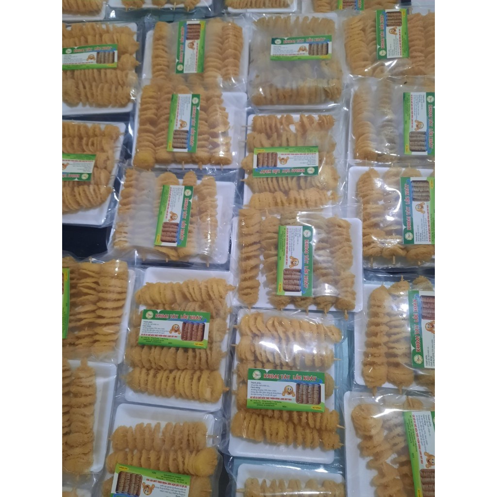 KHOAI TÂY LỐC XOÁY