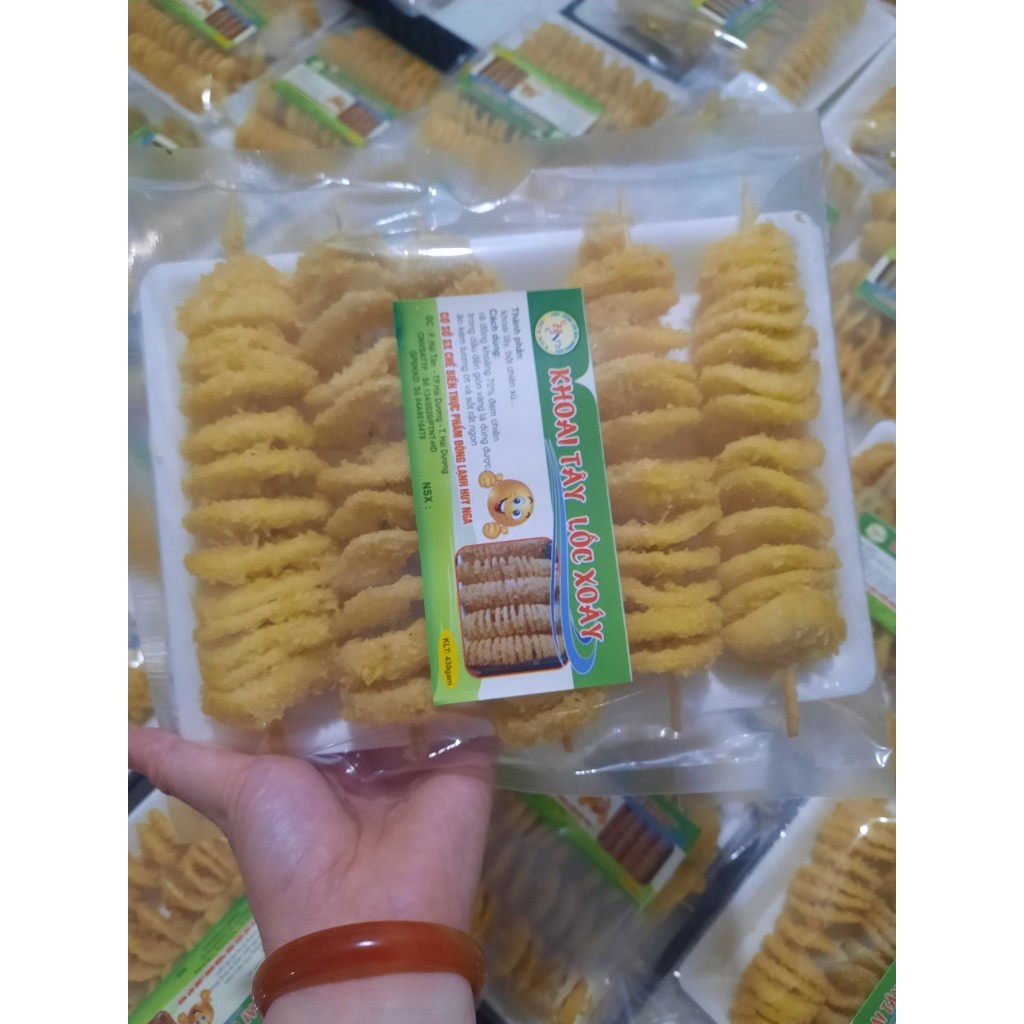 KHOAI TÂY LỐC XOÁY