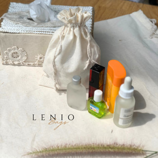 Túi dây rút vải mộc dust bag mini đựng quà tặng trang sức nhiều size LENIO DRM1