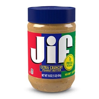 Bơ đậu phộng hạt jif 454 g - nhập khẩu mỹ