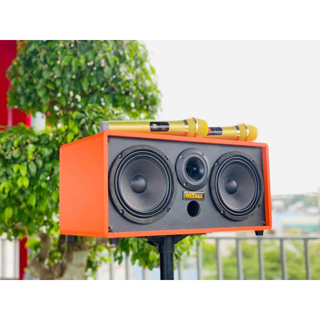 Loa Di Động Xách Tay MTPRO 226 – Công Suất Lớn 150W Bass Đôi 16cm, 10 Nút Chỉnh Âm Cao Cấp, Đi Kèm Micro, Bảo Hành 1 Năm