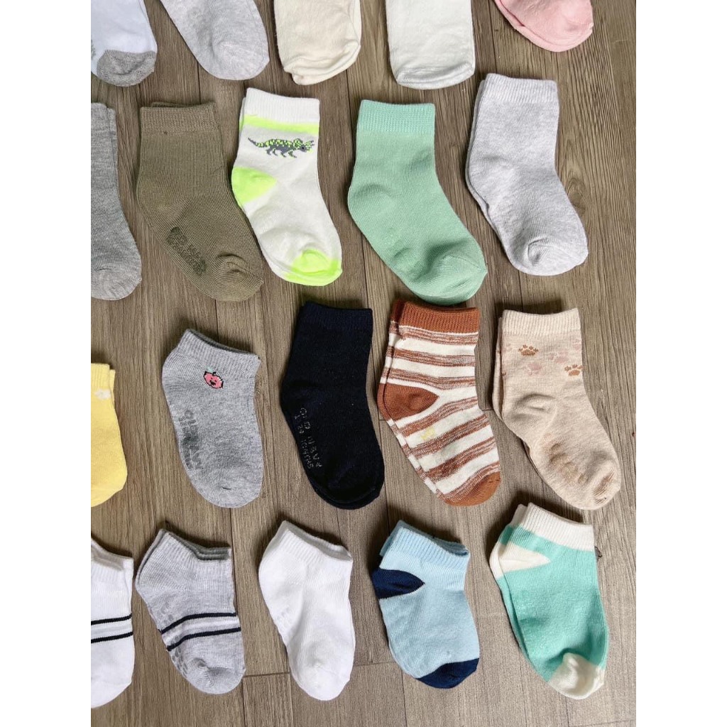 ( Xả hàng) Tất vớ xuất xịn cho bé chất cotton mềm đẹp từ 0-5 tuổi có sillicon chống trượt an toàn cho bé