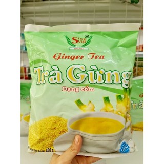 Trà gừng hòa tan sing việt 400g - 20 gói × 20g dạng cốm