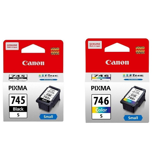 Mực in phun Canon PG 745s và CL 746s - Hàng chính hãng - Dùng cho máy TS207/ MG2470 / MG2570 / IP2870 / IP2872 / MG2970