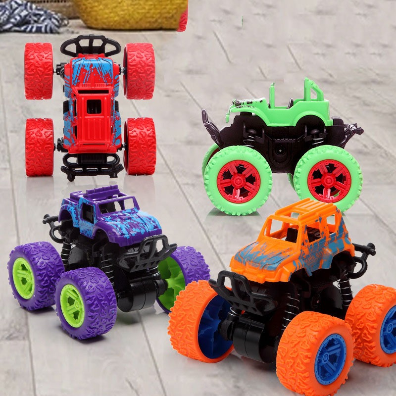 Xe ô tô địa hình quán tính chạy bánh đà quán tính dẫn động 4 bánh cực ngầu cho bé