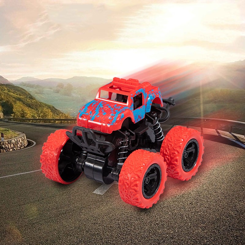 Xe ô tô địa hình quán tính chạy bánh đà quán tính dẫn động 4 bánh cực ngầu cho bé